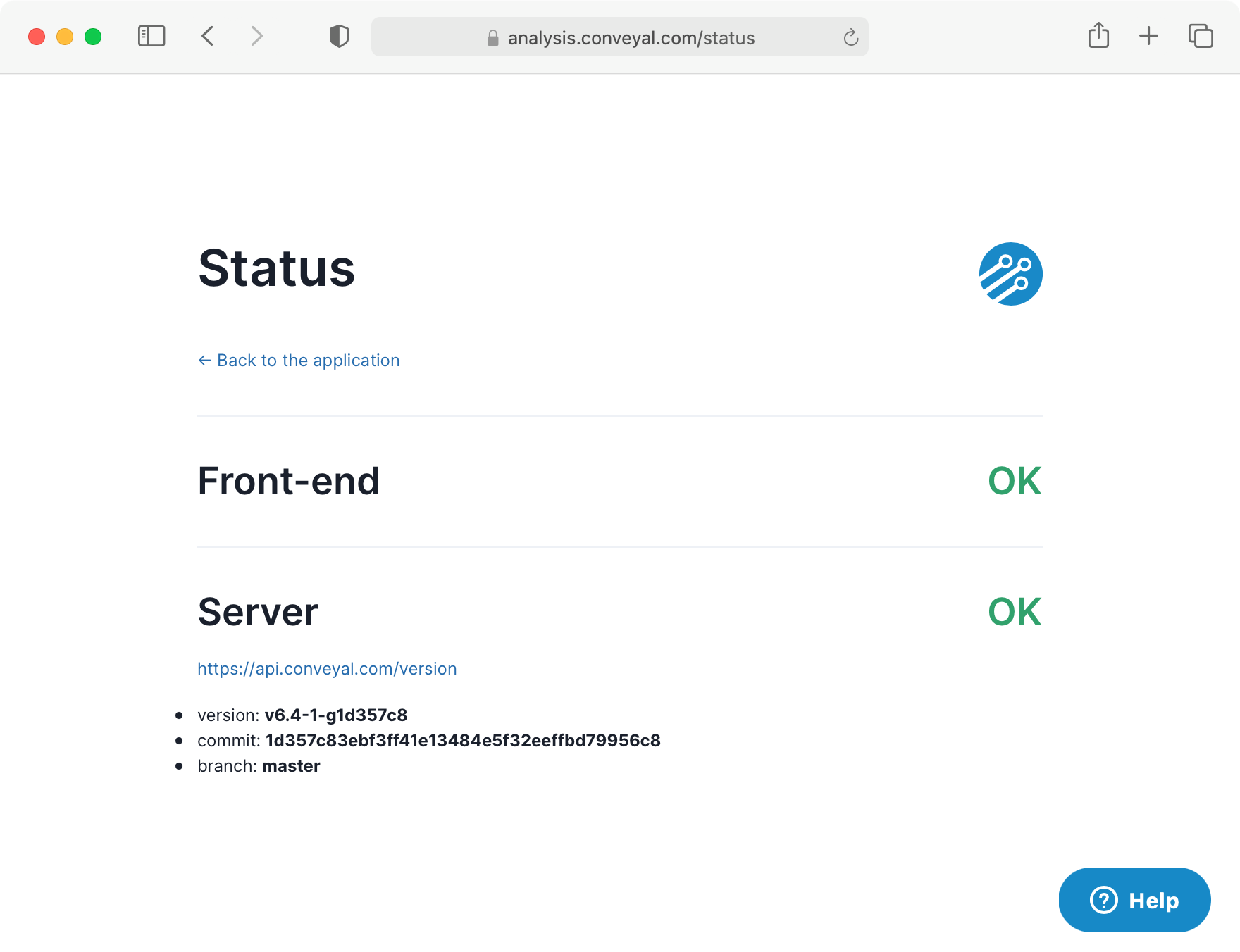 Status Page